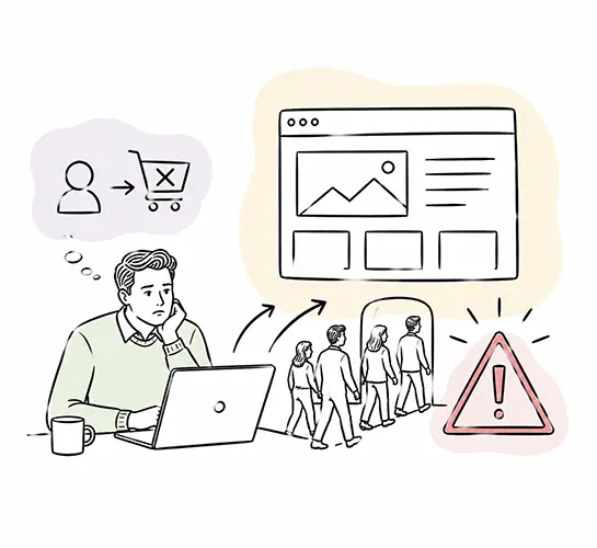 کاهش نرخ تبدیل